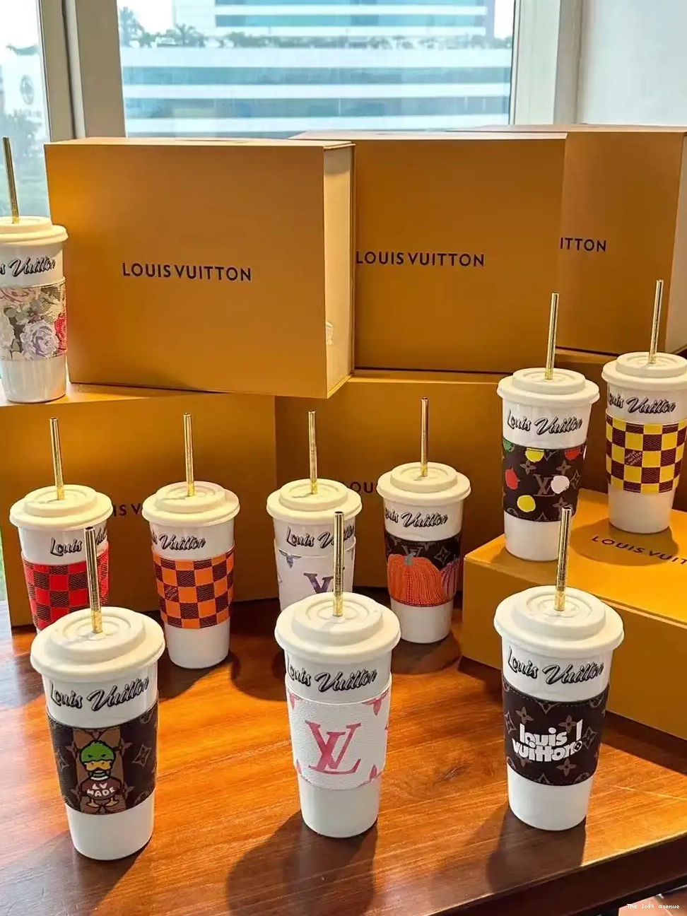 CUSTOM CUP STRAW LOUIS AND 0505